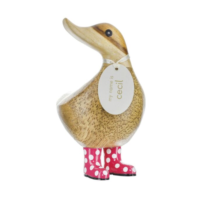 DCUK Spotty Boots Ducky - Pink